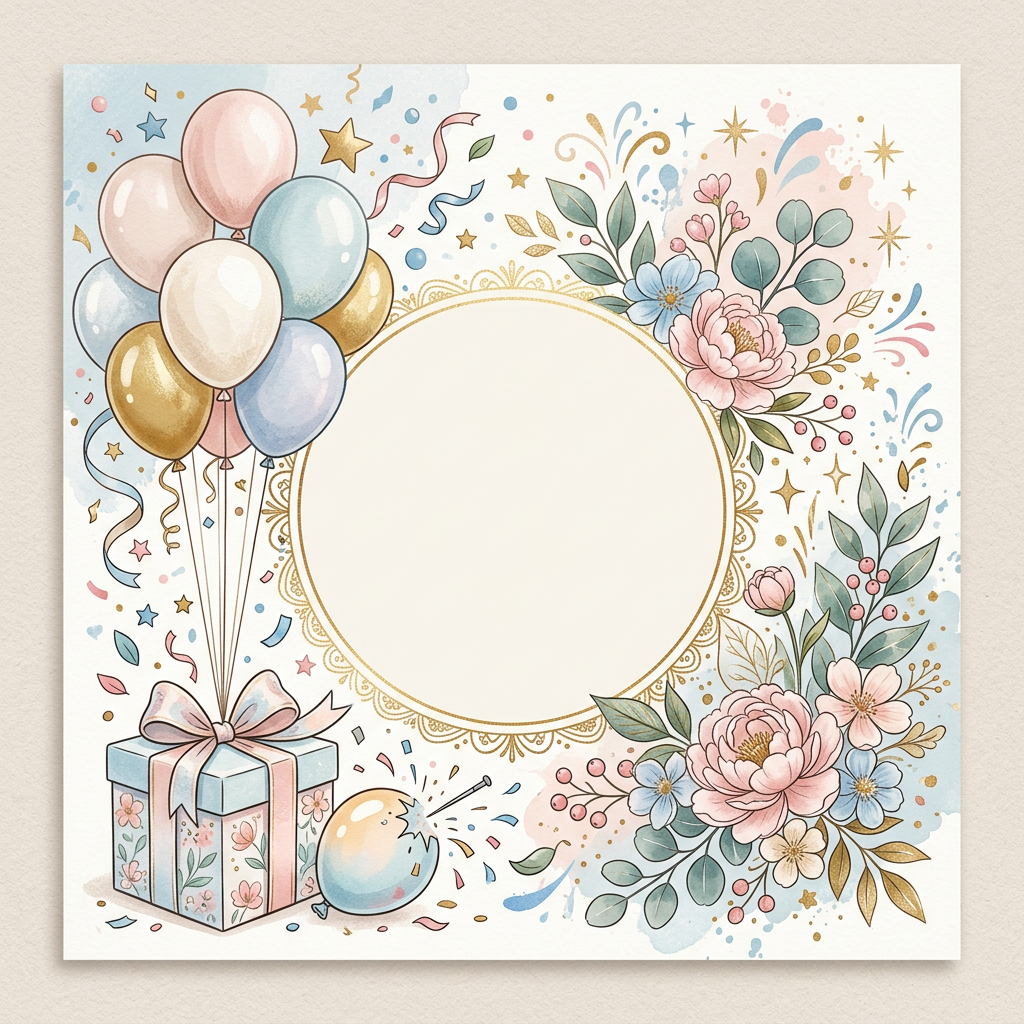 Gender Reveal Pop - gender reveal card invitation design preview
