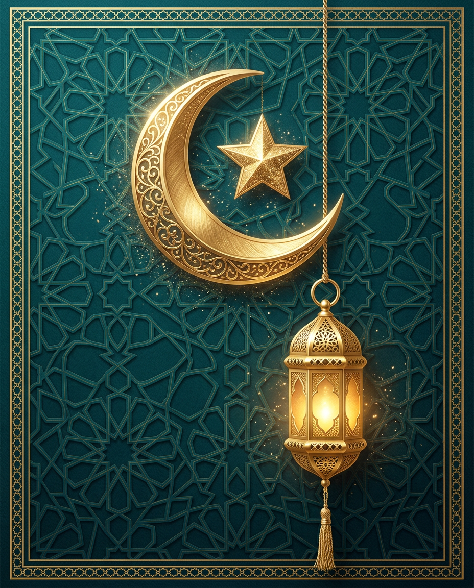 Eid Mubarak - eid greeting invitation design preview