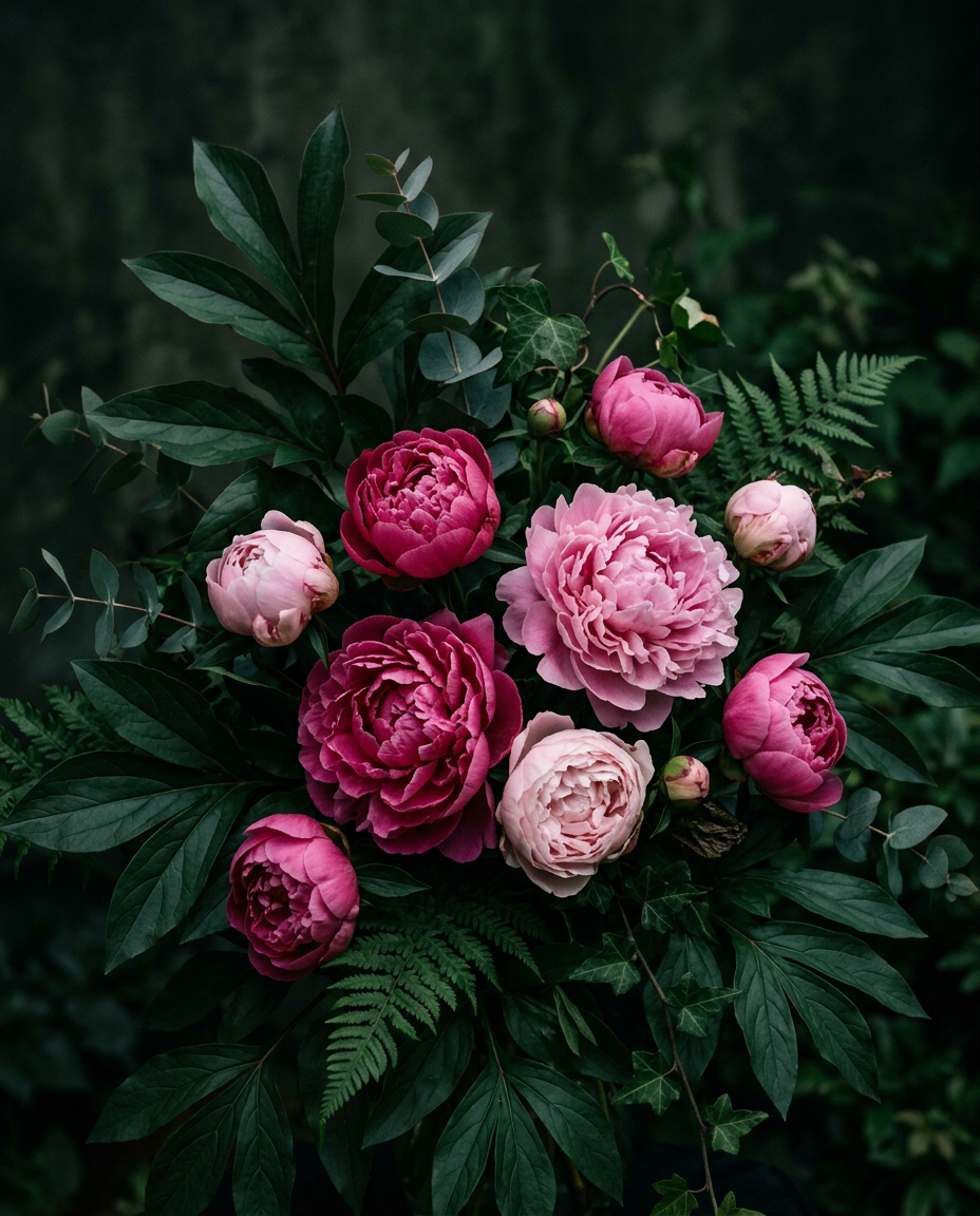 Botanical Bloom - birthday card invitation design preview