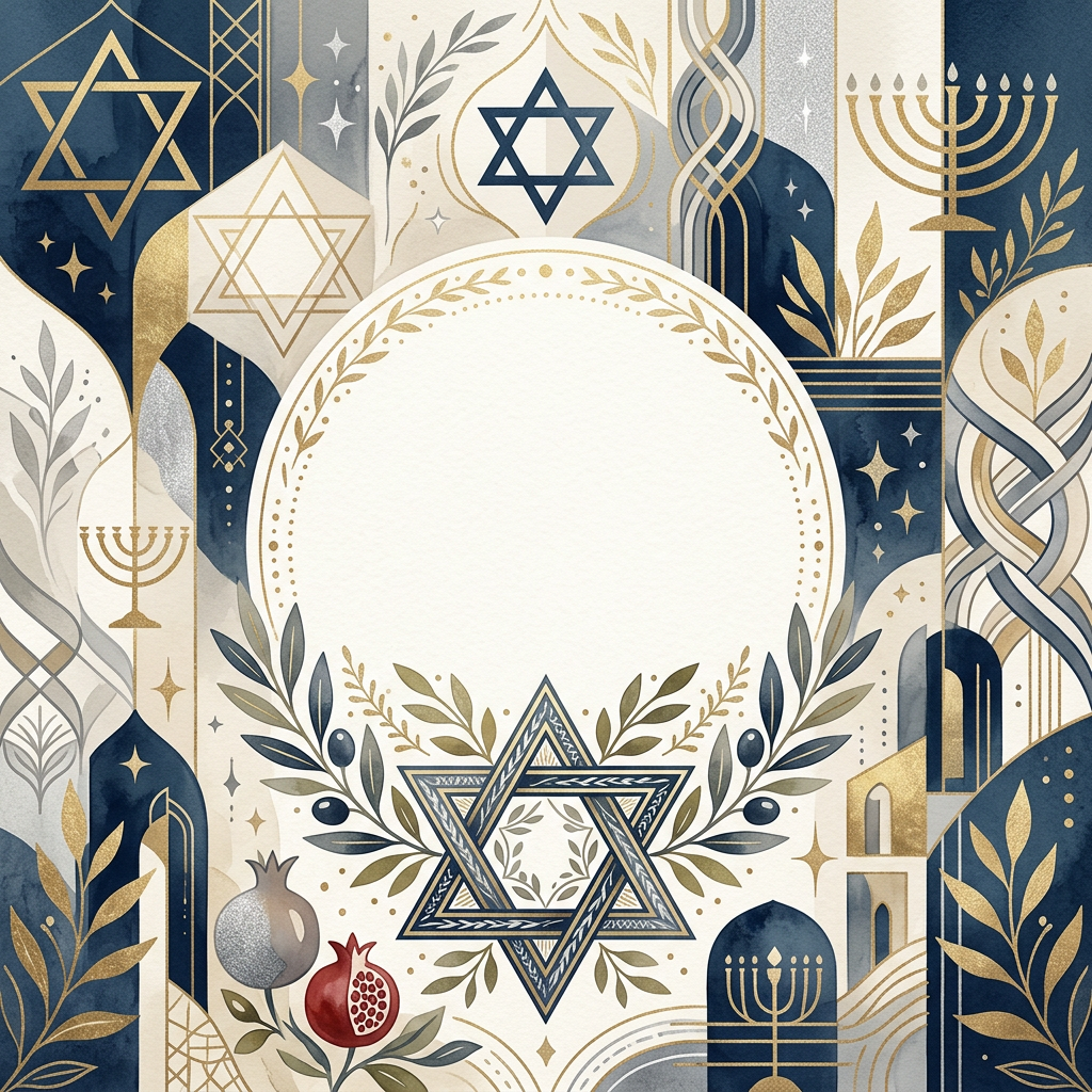 Bar Mitzvah Modern - bar mitzvah card invitation design preview