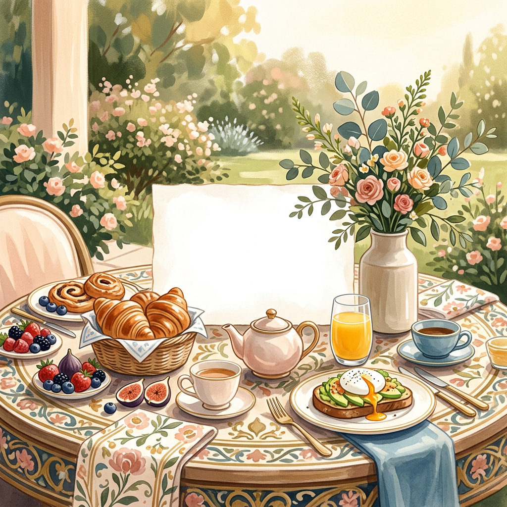 Sunday Brunch - brunch card invitation design preview