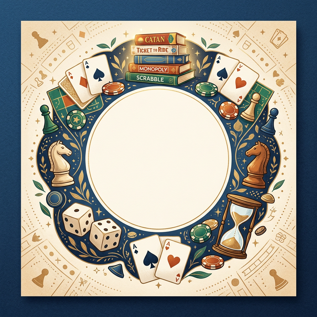 Game Night - game night card invitation design preview