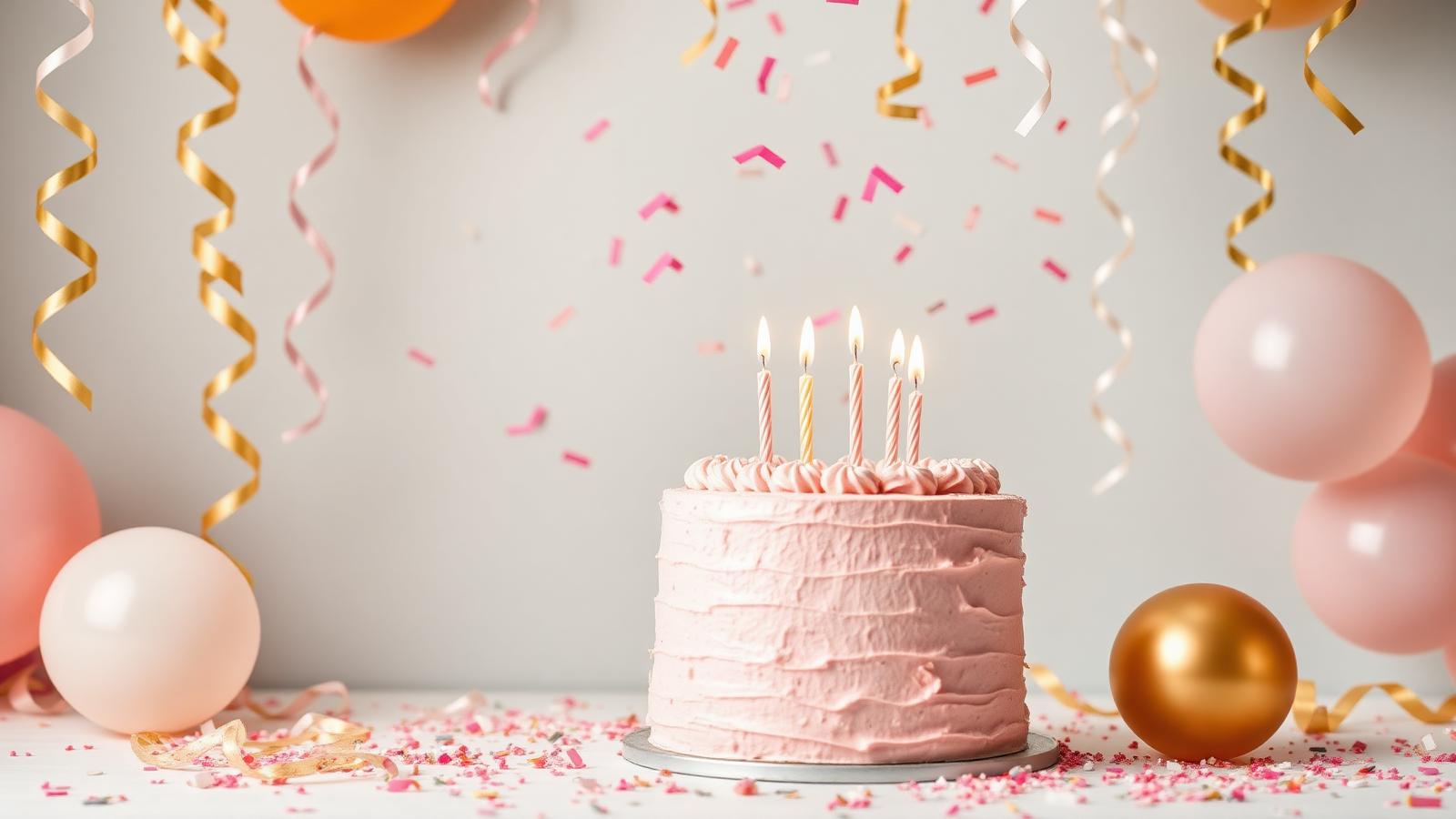 Blow out the candles.